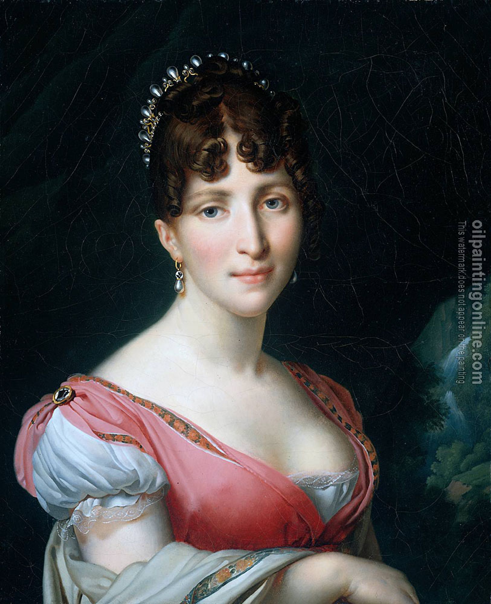 Anne-Louis Girodet de Roussy-Trioson - Hortense de Beauharnais